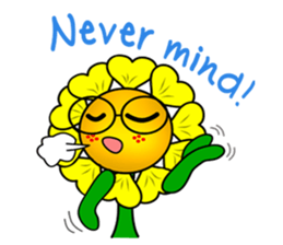 sunflower boy sticker #5860208