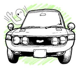 A lot of car sticker #5861260