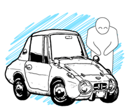 A lot of car sticker #5861261