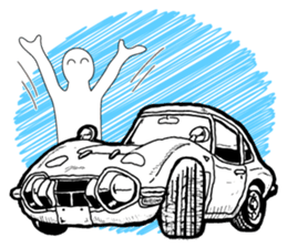 A lot of car sticker #5861263