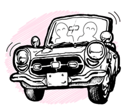 A lot of car sticker #5861265