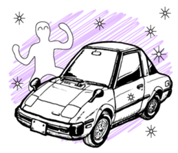 A lot of car sticker #5861271