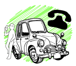 A lot of car sticker #5861274