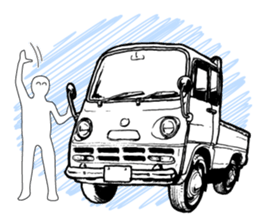 A lot of car sticker #5861277