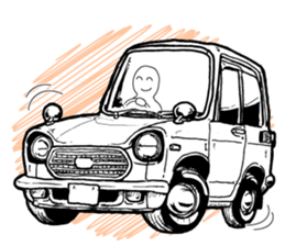 A lot of car sticker #5861280