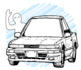 A lot of car sticker #5861288