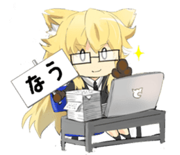 Moe Neko(Now Stamp) sticker #5861855