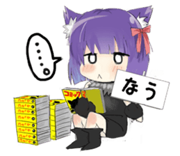 Moe Neko(Now Stamp) sticker #5861876