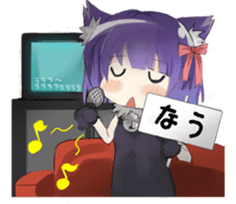 Moe Neko(Now Stamp) sticker #5861878