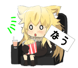 Moe Neko(Now Stamp) sticker #5861879