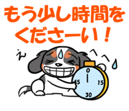 Cavalier KCS Blenheim+Tricolor+Ruby+B&T sticker #5862379