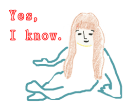 Japanese Teacher Hiro_White & Red colors sticker #5862505