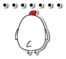 Chicken and chick. Honorific version sticker #5862595