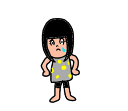 Daughter`s daily life. sticker #5863008