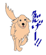 Golden Retriever and His Mates sticker #5863987