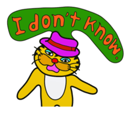 I'm a tiger stuffed.English1 sticker #5864613