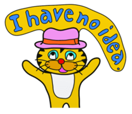 I'm a tiger stuffed.English1 sticker #5864615