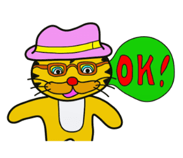 I'm a tiger stuffed.English1 sticker #5864616