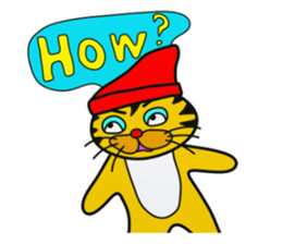 I'm a tiger stuffed.English1 sticker #5864617