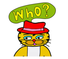 I'm a tiger stuffed.English1 sticker #5864620