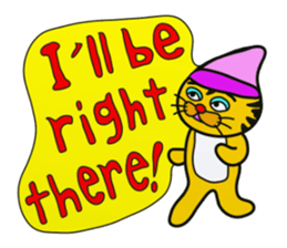 I'm a tiger stuffed.English1 sticker #5864624