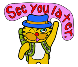 I'm a tiger stuffed.English1 sticker #5864625