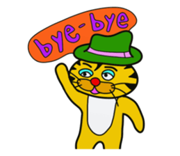 I'm a tiger stuffed.English1 sticker #5864627