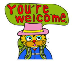 I'm a tiger stuffed.English1 sticker #5864630