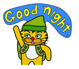 I'm a tiger stuffed.English1 sticker #5864635