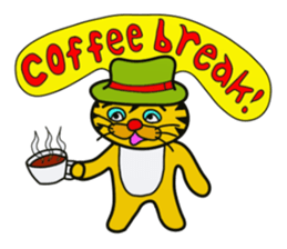 I'm a tiger stuffed.English1 sticker #5864638