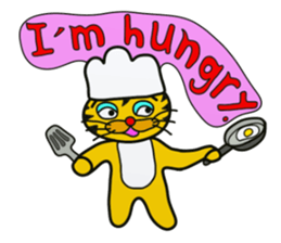 I'm a tiger stuffed.English1 sticker #5864639