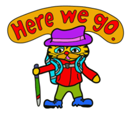 I'm a tiger stuffed.English1 sticker #5864644