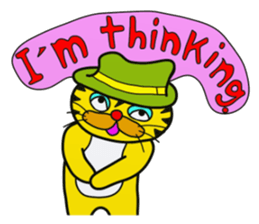 I'm a tiger stuffed.English1 sticker #5864649