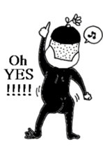 beans boy sticker #5864676