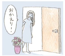 Flowers & girls sticker #5864785