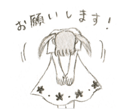 Flowers & girls sticker #5864787