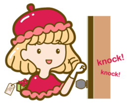 Raspberry Macaron Ray sticker #5864810