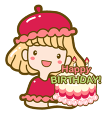 Raspberry Macaron Ray sticker #5864815