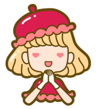 Raspberry Macaron Ray sticker #5864818