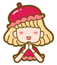 Raspberry Macaron Ray sticker #5864818