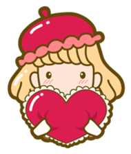 Raspberry Macaron Ray sticker #5864819