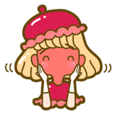 Raspberry Macaron Ray sticker #5864820