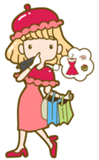 Raspberry Macaron Ray sticker #5864829