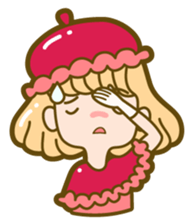 Raspberry Macaron Ray sticker #5864834