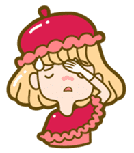 Raspberry Macaron Ray sticker #5864834