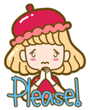 Raspberry Macaron Ray sticker #5864835