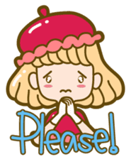 Raspberry Macaron Ray sticker #5864835