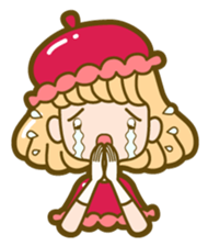 Raspberry Macaron Ray sticker #5864836