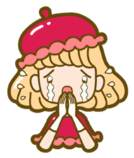 Raspberry Macaron Ray sticker #5864836