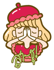 Raspberry Macaron Ray sticker #5864837